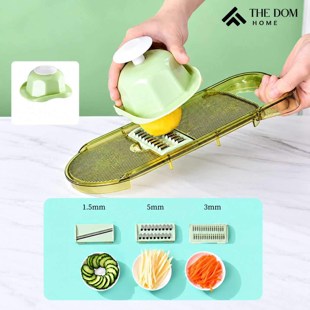 The Dom Home 6-in-1 Vegetable Cutter